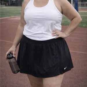 Nike Black Skirt (3X) Athletic Skirt / Swim Skirt